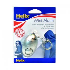 Helix Mini Personal Alarm Silver PS1070 HX14234