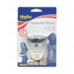 Helix Personal Attack Alarm With Torch Silver PS2070 HX14241