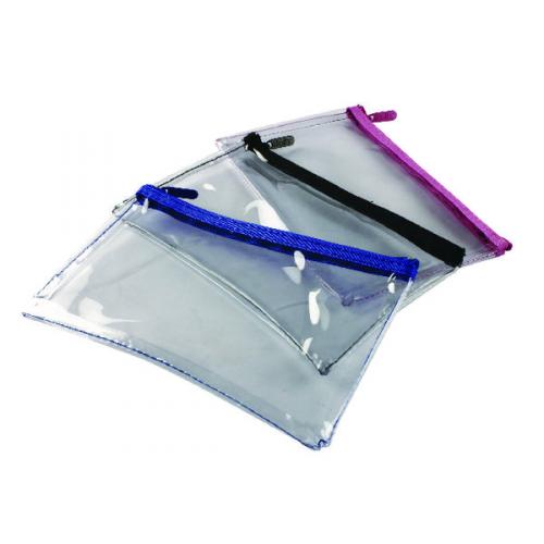 pencil case clear plastic