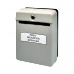 Helix Post Suggestion Box Grey W81065 HX32521