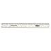 Helix 12 Inch 30cm Clear Ruler (Pack of 100) J61050