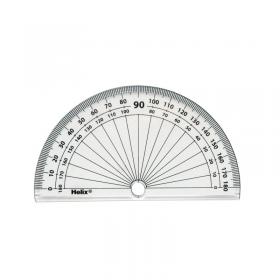 Helix 410cm 180 Degrees Protractor (Pack of 50) X33487 HX44991