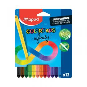 Maped Colorpeps Infinity Colouring Pencils (Pack of 12) 861600 HX61600