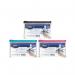 Helix 8x5 Inches PVC Pencil Case Clear (Pack of 12) X27069 HX70692