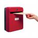 Helix PostSuggestion Box Red W81060 HX81060