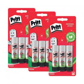 Pritt Stick Glue Stick 22g (Pack of 3) Buy 2 Get One FOC HX810823