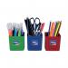 Helix Pencil Pots Assorted (12 Pack) 753810 HX97079