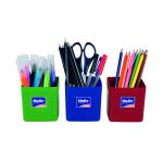 Helix Pencil Pots Assorted (Pack of 12) 753810 HX97079