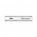 Helix Shatter Resistant Ruler 15cm Clear (Pack of 50) 010311 HX97146