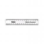 Helix Shatter Resistant Ruler 15cm Clear (Pack of 50) 010311 HX97146