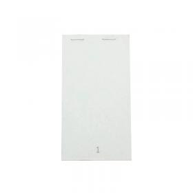 White Duplicate Service Pad Small 140x76mm (50 Pack) Pad 20 HY99030