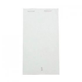 White Duplicate Service Pad Small 140x76mm (Pack of 50) PAD 20 HY99030