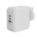 HyperJuice 70W USB-C GaN Travel Charger White HJ1003WHWWGL HYP14939