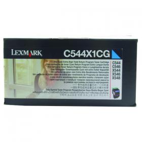 Lexmark Cyan Return Programme 4K Toner Cartridge C544X1CG IB08354
