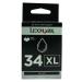 Lexmark 34XL Black Inkjet Cartridge High Yield 18C0034E