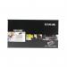 The picture shows a black Lexmark ink cartridge, specifically the E120 Return Programme 2K Toner Cartridge. The design features the brand name Lexmark and the product name E120, along with the return program logo. The cartridge is labeled as containing 2,000 pages worth of toner.