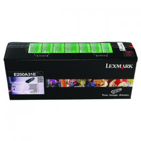 Lexmark E250 Black Return Program Corporate Toner Cartridge E250A31E IB25835