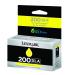 Lexmark 200XLA Yellow Inkjet Cartridge High Yield 14L0200