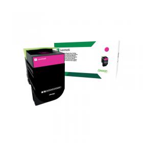 Lexmark CSCX310 Return Programme 1K Toner Cartridge Magenta 70C20M0 IB3656