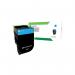 Lexmark CS310 Return Programme 3K Toner Cartridge High Yield Cyan 70C2HC0 IB3679