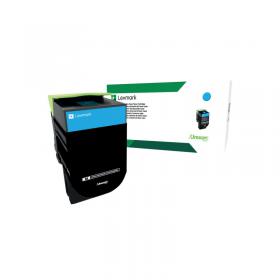 Lexmark Cyan Return Programme 4K Toner Cartridge 70C2XC0 IB3695