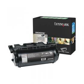 Lexmark T640 21K Toner Cartridge High Yield Black 64040HW IB39965