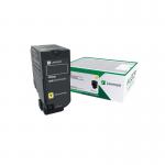 Lexmark CSCX727 Return Programme 10K Toner Cartridge Yellow 75B20Y0 IB64567
