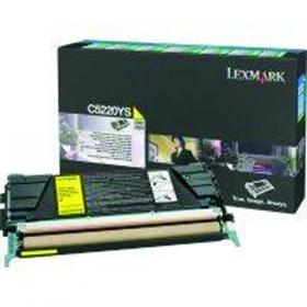 Lexmark Yellow Return Programme 3K Toner Cartridge C5220YS IBC5220YS