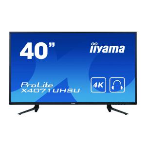 iiyama 40in Monitor ProLite X4071UHSU-B1 MVA 4K 3860x2160 HDMI Display