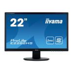 iiyama 22in Monitor ProLite E2282HS-B1 Full HD E2282HS-B1 II16522