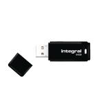Integral Black USB 2.0 64Gb Flash Drive INFD64GBBLK IN42756