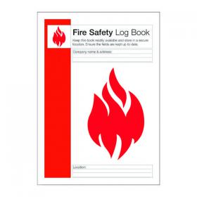 Fire Safety Log Record Book (Aides compliance with fire safety standards) IVGSFLB IVG00285