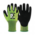 Pred Sigma Cut D Safety Gloves Sandy Nitrile Palm 1 Pair GreenBlack 7 SN13DTQ-7 J1S38279