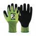 Pred Sigma Cut D Safety Gloves Sandy Nitrile Palm 1 Pair GreenBlack 10 SN13DTQ-10 J1S38282