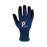 Pred Maple Cut E Safety Gloves Sandy Nitrile Palm 1 Pair BlackBlue 7 RPET15E-7 J1S38298