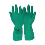 Pred Boron 15 Mil Nitrile Flocklined Gauntlet Green 10 NITGFL330-10 J1S38376