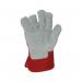 Pred Force Cut 2 Split Leather Rigger Gloves 1 Pair RedWhite 10 (Pack of 10) HAR2 J1SHAR2