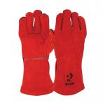 Pred Thunder Cut 2 Split Leather Gauntlet 1 Pair Red 11 (Pack of 10) HAWG2 J1SHAWG2