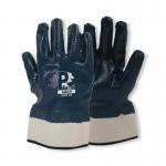 Pred Radon Heavy Duty Nitrile Coated Safety Gloves 1 Pair Blue 10 (Pack of 10) NITSC-10 J1SNITSC10