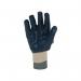 Pred Radon Heavy Duty Nitrile Coated Safety Gloves 1 Pair Blue 10 (Pack of 10) NITSC-10 J1SNITSC10