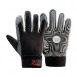 Pred Anti-Vibe Goatskin Leather Gloves 1 Pair Black 11 PRED16-11 J1SPRED1611