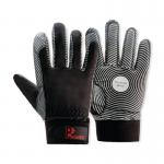 Pred Anti-Vibe Goatskin Leather Gloves 1 Pair Black 9 PRED16-9 J1SPRED169