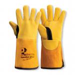Predator Signature Deerskin Tig Gauntlet 1 Pair Gold 10 PRED6D J1SPRED6D