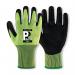 Predator Delta Coloursafe Cut D Safety Gloves 1 Pair GreenBlack 6 (Pack of 10) PU13D-6 J1SPU13D6
