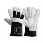 Predator Power Plus Split Leather Rigger Gloves 1 Pair WhiteBlack 11.5 (Pack of 10) RS1BVL J1SRS1BVL