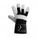 Predator Power Plus Split Leather Rigger Gloves 1 Pair WhiteBlack 11.5 (Pack of 10) RS1BVL J1SRS1BVL