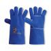 Predator Lightning Split Leather Mig Gauntlet 1 Pair Blue 11 (Pack of 10) RSW1C-BLUE J1SRSW1CBLUE
