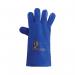 Predator Lightning Split Leather Mig Gauntlet 1 Pair Blue Small (Pack of 10) RSW1C-BLUE-S J1SRSW1CBLUES