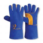 Twaron Split Leather Mig Gauntlet 1 Pair Blue 11 (Pack of 10) RSW1C-KEV J1SRSW1CKEV