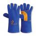 Twaron Split Leather Mig Gauntlet 1 Pair Blue 11 (Pack of 10) RSW1C-KEV J1SRSW1CKEV